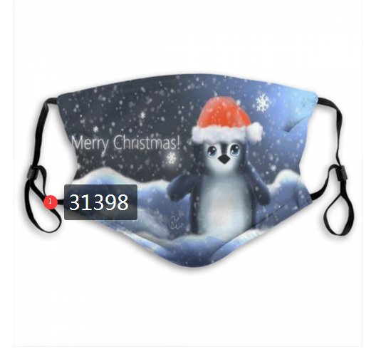2020 Merry Christmas Dust mask with filter 25